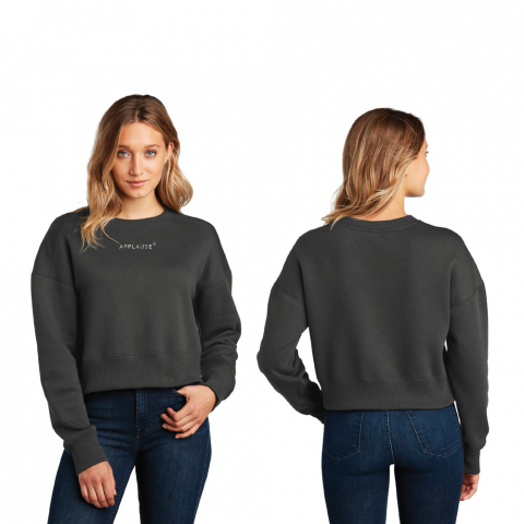 Women’s Fleece Cropped Crewneck